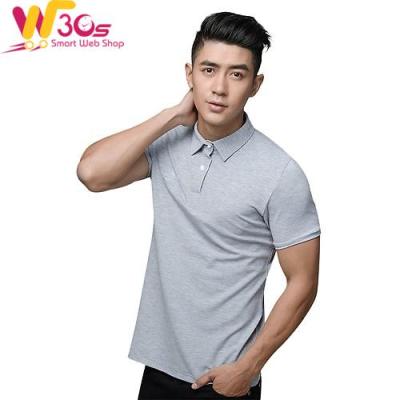 Áo Thun Có Cổ VFASHION VFS0048 - Xám nhạt
