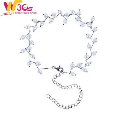 Vòng Cổ Choker Zig Zag Pearl Tatiana CD1057 - Bạc