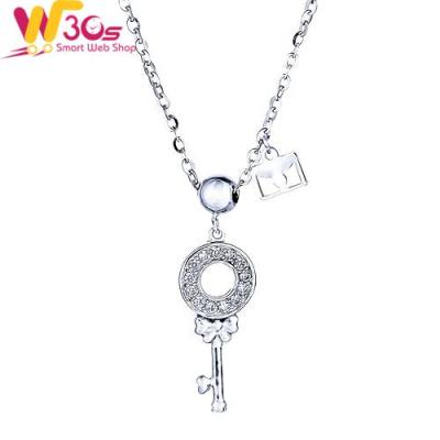 Dây Chuyền Nữ Vàng Trắng Lộc Phúc I1C.DNK948N-W